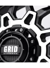 Grid Wheel Offroad GD09 Wheel 20x9 5x127 | 5x5 | 5x139.7 15mm Matte Black | Milled                                     - 92952F1587 - Image 4