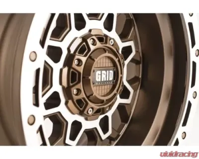 Grid Wheel Offroad GD09 Wheel 20x9 5x127 | 5x5 | 5x139.7 15mm Matte Bronze | Milled - 92952Z1587