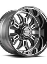 Grid Wheel Offroad GD11 Wheel 17x9 5x127 | 5x5 | 5x139.7 0mm Gloss Anthracite | Black Lip                                     - A17952L87 - Image 4