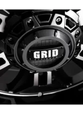 Grid Wheel Offroad GD11 Wheel 22x12 8x170 -44mm Double Dark Tint | Gloss Black Lip                                     - A221287S42 - Image 2