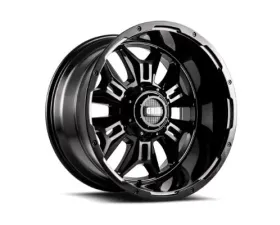 Grid Wheel Offroad GD11 Wheel 17x9 5x127 | 5x5 | 5x139.7 -12mm Double Dark Tint | Gloss Black Lip