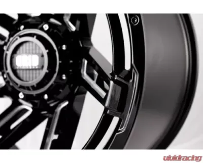Grid Wheel Offroad GD12 Wheel 18x9 8x180 0mm Gloss Black | Milled - B18988M24