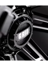 Grid Wheel Offroad GD12 Wheel 18x9 8x180 0mm Gloss Black | Milled                                     - B18988M24 - Image 3