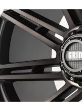 Grid Wheel Offroad GD12 Wheel 20x10 8x170 -25mm Double Dark Tint | Matte Black Lip                                     - B2187T225 - Image 2