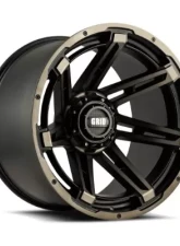 Grid Wheel Offroad GD12 Wheel 20x10 8x170 -25mm Double Dark Tint | Matte Black Lip                                     - B2187T225 - Image 5