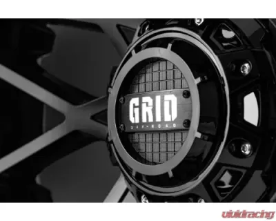 Grid Wheel Offroad GD13 Wheel 20x10 8x180 -25mm Double Dark Tint | Gloss Black Lip - C2188S224