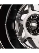 Grid Wheel Offroad GD14 Wheel 17x9 5x114.3|5x127 | 5x5 -12mm Matte Anthracite | Black Lip                                     - D17927A178 - Image 2