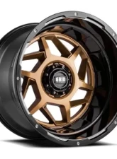 Grid Wheel Offroad GD14 Wheel 17x9 5x127 | 5x5 | 5x139.7 15mm Gloss Bronze | Black Lip                                     - D17952R158 - Image 5