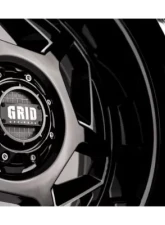 Grid Wheel Offroad GD14 Wheel 17x9 5x114.3|5x127 | 5x5 0mm Gloss Black | Milled                                     - D17927M78 - Image 2