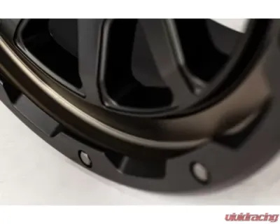 Grid Wheel Offroad GD15 Wheel 20x9 6x135|6x139.7 0mm Double Dark Tint | Matte Black Lip - E29237T8