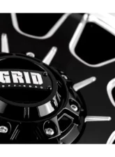 Grid Wheel Offroad GD15 Wheel 17x9 6x120 0mm Gloss Black | Milled                                     - E17962M157 - Image 4