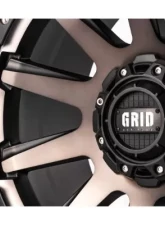 Grid Wheel Offroad GD05 Wheel 20x9 5x127 | 5x5 | 5x139.7 -12mm Metallic Dust | Matte Black                                     - 52952D187 - Image 2