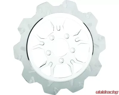 Lyndall Brakes 11.8 Inch Chrome B-52 Crown Cut Front Rotor - 2003-1058
