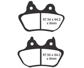 Lyndall Brakes Gold Plus Brake Pads Harley Davidson 2006-2007