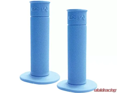 Mika Metals 50/50 Waffle Grips (Blue) - GRIPS-BLUE