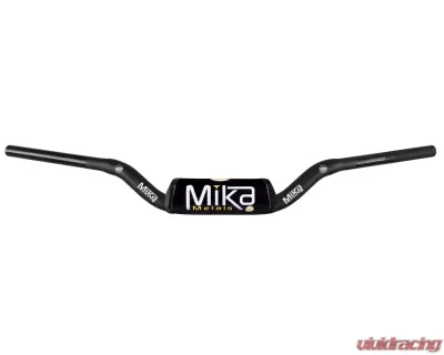 Mika Metals 1-1/8" Raw Series Handlebar Bend Honda | Kawasaki Black - MK-RA-RC-BLACK