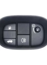 Intermotor Multi Function Dash Switch Standard Ignition FLA1008                                     - FLA1008 - Image 2