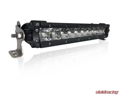 Black Oak 10 Inch Single Row: Black Oak LED Pro Series 2.0 LED Light Bar - Combo, Spot, or Flood Optics 5W Black - 10C-S5OS