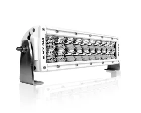 Black Oak 10 Inch Marine LED Pro Series 2.0 Double Row LED Light Bar Combo, Spot, or Flood Optics 5W White