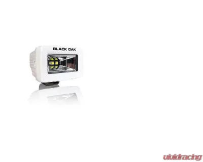 Black Oak 2 Inch Marine LED Scene Spreader Light LED Pro Series 2.0 White - 2-MS-S