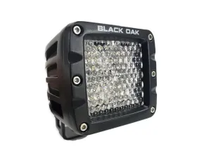 Black Oak 2 Inch Diffused LED Pod Light LED Pro Series 2.0 10W Black