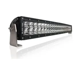 Black Oak 30 Inch Curved Double Row LED Pro Series 2.0 Dual Row LED Light Bar Combo, Flood, or Spot Optics 5W White