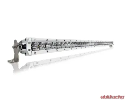 Black Oak 40 Inch Marine Single Row LED Pro Series 2.0 5 Watt Combo LED Light Bar Spot & Flood Optics 5W White - 40CM-S5OS