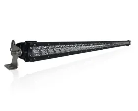 Black Oak 50 Inch Single Row LED Pro Series 2.0 LED Light Bar Combo, Spot, or Flood Optics 5W Black