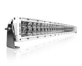 Black Oak 50 Inch Marine Curved LED Pro Series 2.0 Double Row LED light bar Combo, Spot, or Flood Optics 5W White
