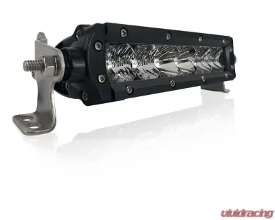 Black Oak 6 Inch Single Row: Black Oak LED Pro Series 2.0 LED Light Bar - Spot, Flood, or Combo Optics 5W Black - 6C-S5OS