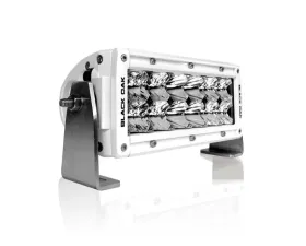 Black Oak 6 Inch Marine LED Pro Series 2.0 Double Row LED Light Bar Combo, Flood, or Spot Optics 5W White