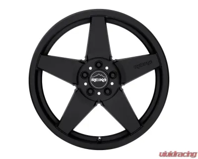 Reika Seeker R15 Wheel 17x7 5x100 +15 Satin Black - R15770151003F