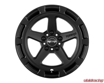Reika Teton R20 Wheel 15x7 5x100 +15 Satin Black - R20570151003F