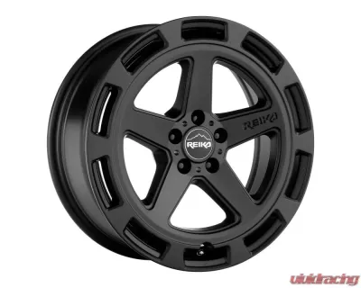 Reika Teton R20 Wheel 17x7 5x100 +15 Satin Black - R20770151003F