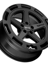 Reika Teton R20 Wheel 17x7 5x100 +15 Satin Black                                     - R20770151003F - Image 2