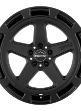 Reika Teton R20 Wheel 17x7 5x100 +15 Satin Black                                     - R20770151003F - Image 3