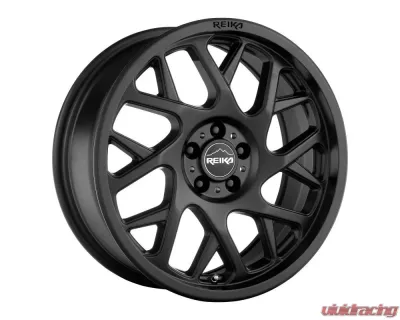 Reika Detour R25 Wheel 17x7 5x100 +15 Satin Black - R25770151003F
