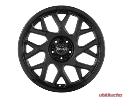 Reika Detour R25 Wheel 17x8 5x114.3 +38 Gloss Black - R25780381202F
