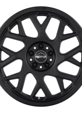 Reika Detour R25 Wheel 17x8 5x114.3 +38 Satin Black                                     - R25780381203F - Image 2