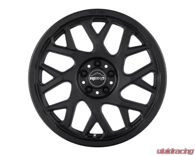 Reika Detour R25 Wheel 17x8 5x114.3 +38 Satin Black - R25780381203F