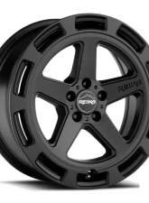 Reika Teton R20 Wheel 17x8 5x108 20mm Satin Black                                     - R20780203003F - Image 3