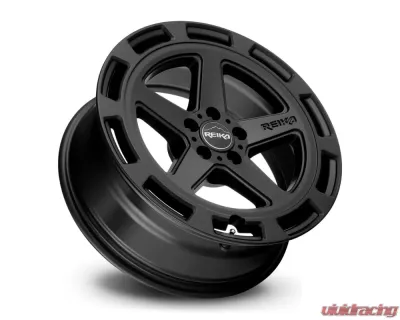Reika Teton R20 Wheel 17x8 5x108 20mm Satin Black - R20780203003F