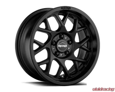 Reika Detour R25 Wheel 15x7 5x100 15mm Satin Black - R25570151003F
