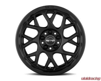 Reika Detour R25 Wheel 15x7 5x100 15mm Satin Black - R25570151003F