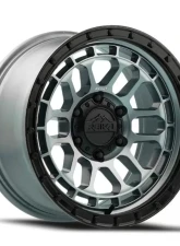Reika Rambler R35 Wheel 17x8.5 6x139.7 0mm Gloss Graphite w/ Black Ring                                     - R35785006551F - Image 3