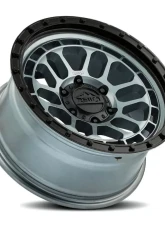 Reika Rambler R35 Wheel 17x8.5 6x139.7 0mm Gloss Graphite w/ Black Ring                                     - R35785006551F - Image 2