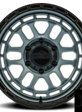 Reika Rambler R35 Wheel 17x8.5 6x139.7 0mm Gloss Graphite w/ Black Ring                                     - R35785006551F - Image 3