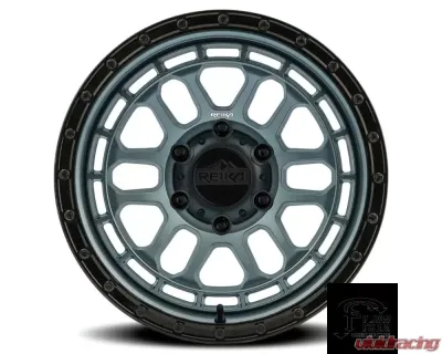 Reika Rambler R35 Wheel 17x8.5 6x139.7 0mm Gloss Graphite w/ Black Ring - R35785006551F