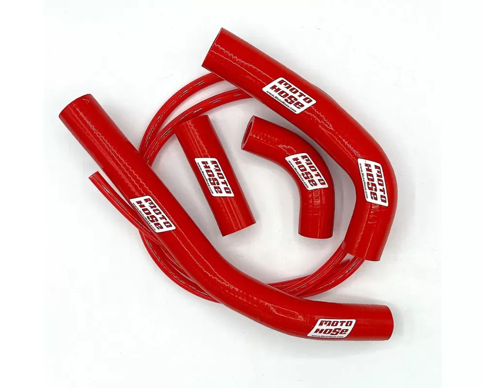 Moto Hose Silicone Radiator Hose Kit Red Honda CRF450 2021 - 24-129R