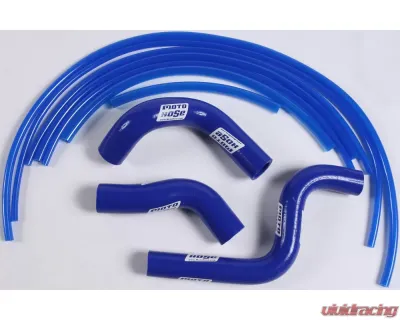Moto Hose Silicone Radiator Hose Kit Blue Kawasaki KX85|KX100 2014-2021 - 24-325B